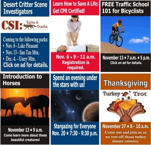TS101 Bike Ed Class at Lake Pleasant: Nov 13th