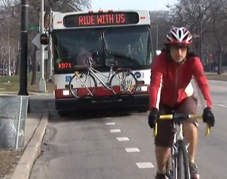 Share the Road – Buses and Bicycles